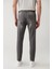 Erkek Gri Eskitme Yıkamalı Esnek Jean Pantolon A41Y3514 4