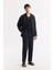 Erkek Siyah Relaxed Fit Beli Lastikli Bağcıklı Soft Touch Pantolon A51Y3031 6
