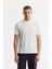 Erkek Beyaz Kırılmaz Polo Yaka Magnet Düğme Teknik Kumaş T-Shirt A51Y1155 1