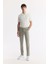 Erkek Haki Slim Fit Akar Boya Jean Pantolon A51y3515 1