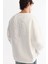 Erkek Ekru Bisiklet Yaka Elastan Sweatshirt A42y1248 4