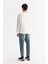 Erkek Ekru Bisiklet Yaka Elastan Sweatshirt A42y1248 5
