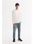 Erkek Ekru Bisiklet Yaka Elastan Sweatshirt A42y1248 6