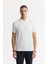 Erkek Beyaz Kırılmaz Polo Yaka Magnet Düğme Teknik Kumaş T-Shirt A51Y1156 1