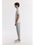 Erkek Beyaz Regular Fit Fermuarlı Polo Yaka Jakarlı T-Shirt A51Y1059 3