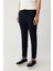 Erkek Lacivert Relaxed Fit Beli Lastikli Ve Bağcıklı Bi Stretch Pantolon A41y3232 3