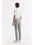Erkek Açık Haki Slim Fit Klasik Bel Armürlü Pamuklu 5 Cep Pantolon B003038 3