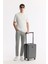 Erkek Açık Haki Slim Fit Klasik Bel Armürlü Pamuklu 5 Cep Pantolon B003038 6