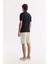 Erkek Siyah %100 Pamuk Hızlı Kuruyan Kıvrılmayan Polo Yaka T-Shirt B001032 4
