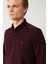 Erkek Bordo Regular Fit Fitilli Kadife %100 Pamuk Gömlek B002032 3
