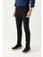 Erkek Siyah Slim Fit Eskitme Yıkamalı Esnek Jean Pantolon B003502 2