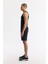 Erkek Siyah Relaxed Fit Beli Lastikli %100 Keten Assos Şort B003732 3