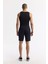 Erkek Siyah Relaxed Fit Beli Lastikli %100 Keten Assos Şort B003732 4