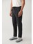 Erkek Antrasit Relaxed Fit Beli Lastikli Bağcıklı Fermuar Cepli Su Itici Bi Stretch Pantolon A41y323 3