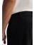 Erkek Siyah Slim Fit Yanı Lastikli Gofreli Çizgili Elastan Chino Pantolon A42Y3044 5