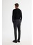Erkek Antrasit Slim Fit Yanı Lastikli Örme Elastan Pantolon A42Y3053 3