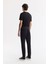 Erkek Siyah Slim Fit Klasik Bel Armürlü Pamuklu 5 Cep Pantolon B003038 3