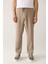 Erkek Bej Relaxed Fit Soft Touch Yandan Cepli Beli Lastikli Pantolon A41y3031 3