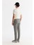 Erkek Açık Haki Eskitme Yıkamalı Esnek Jean Pantolon B003524 3