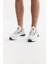 Erkek Beyaz Esnek Taban Sneaker Ayakkabı A41y8005 6