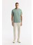 Erkek Bej Düz Yıkama Straight Fit Pantolon A51Y3548 1