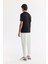 Erkek Siyah Regular Fit Bisiklet Yaka Hologram Baskılı Interlok T-shirt A51y1132 4