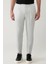 Erkek Açık Gri Pamuk Karışımlı Klasik Bel Relaxed Fit Pantolon A41Y3037 2