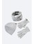 Erkek Gri Polar Basic Boyunluk Bere ve Eldiven Seti B009250 1