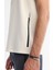 Erkek Ekru Bisiklet Yaka Baskılı Elastan T-Shirt A42Y1017 3