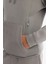 Erkek Gri Kapüşonlu Baskılı Elastan Sweatshirt A42y1262 3
