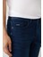 Erkek Lacivert Eskitme Yıkamalı Esnek Jean Pantolon B003525 6