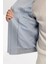 Erkek Mavi Comfort Fit Fermuarlı Süet Görünümlü Bomber İnce Mont B006045 5