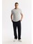 Erkek Taş Regular Fit Soft Touch Bisiklet Yaka T-Shirt B001031 6