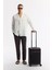 Erkek Beyaz Comfort Fit V Yaka %100 Keten Uzun Kol Gömlek A51y2105 8