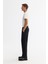 Erkek Siyah Baggy Fit Klasik Bel Pliseli Elastan Pantolon A42Y3064 4