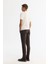Erkek Ekru Polo Yaka Fermuarlı Rayon Triko T-shirt A42y5128 4