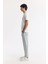 Erkek Beyaz Regular Fit Bisiklet Yaka Enjeksiyon Baskılı Interlok T-shirt A51y1021 3