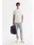 Erkek Beyaz Regular Fit Bisiklet Yaka Enjeksiyon Baskılı Interlok T-shirt A51y1021 6
