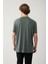 Erkek Haki Soft Touch Bisiklet Yaka T-shirt B001031 4