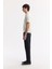 Erkek Ekru Polo Yaka Jakarlı Buklet İplik Triko T-shirt A51Y5040 3