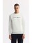 Erkek Siyah Regular Fit Esnek İnterlok Kumaş Lastikli Paça Eşofman Altı B003400 7