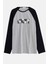 Erkek Gri Bisiklet Yaka Pamuklu Reglan Özel Kutulu Pijama Takımı E003305 7