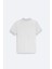 Erkek Beyaz Kıvrılmaz Yaka Cepli 2 Düğmeli Polo Yaka T-Shirt E001031 6