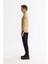 Erkek Bej Soğuğa Dayanıklı Yarım Fermuarlı Dik Yaka Polar Sweatshirt E001068 3