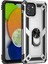 Samsung Galaxy A03 Kılıf Sofya Yüzüklü Silikon Kapak - Gümüş - KA2741-9398 1