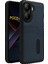 Xiaomi Poco X7 Pro Kılıf Sara Kartvizitli Deri Kılıf - Lacivert - KA9115-7386 2