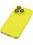 iPhone 14 Pro Kılıf Armada Lensli Kapak - Sarı - KA8100-2145 4