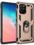 Samsung Galaxy A91 / S10 Lite Kılıf Sofya Yüzüklü Silikon Kapak - Gold - KA3077-7410 1