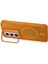 Samsung Galaxy S24 Flet Lens Magsafe Kapak - Turuncu - KA8442-3244 5