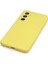 Samsung Galaxy A34 5g Kılıf Nano Içi Kadife Silikon - Sarı - KA5836-5952 4
